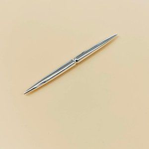 Silver Tribal Spiked Tusk